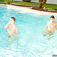 The pool boy axel lubes up his cock for some amazing anal fucking and sucking pictures
 - image 