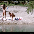 Jennifer Connelly nude on beach - image 