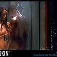 Angela Bassett nude & wet - image 