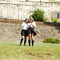 Club Seventeen: catholic schoolgirl Chrissy Fox has threesome - image 