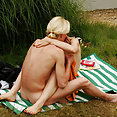 NudeBeachDreams: public blowjob at nude beach - image 