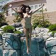 Daisy Beach: Kitana Baker naked & wet - image 